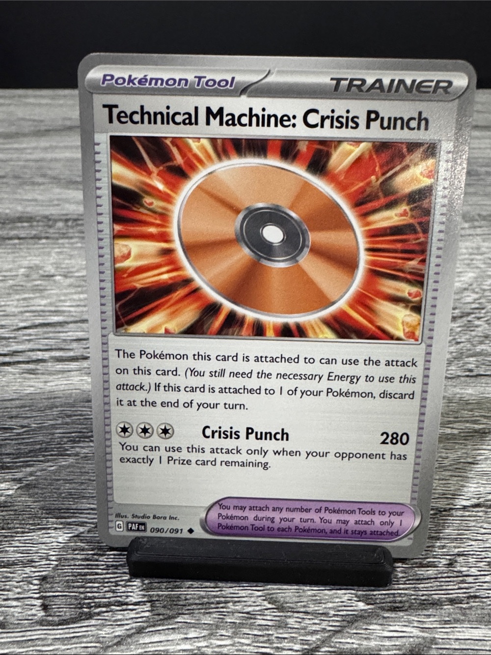Pokémon | Paldean Fates: Tool #090/091: Technical Machine: Crisis Punch (2024)